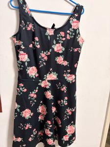 Floral Print Mini Dress