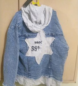 A Trendy Denim Winter's Jacket