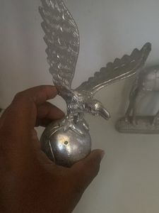 Vintage Eagle on Globe Figurine(aluminium)