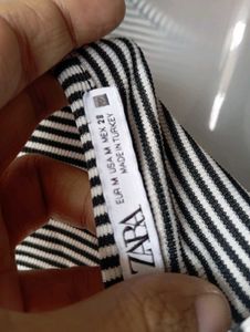 Striped Ribbed Crop Tank Top