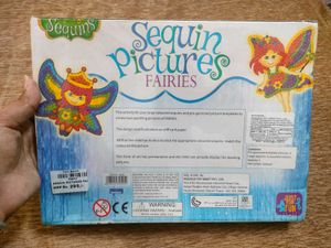 Sequin Pictures Fairies Craft Kit