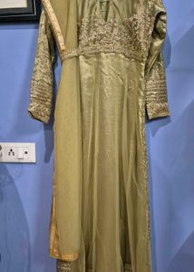 Elegant Embroidered Anarkali Suit