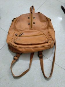Stylish Tan Backpack