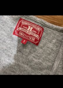 Long Grey Knit Cardigan with Pockets