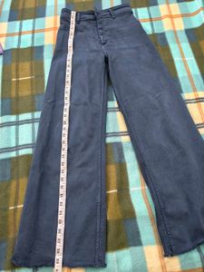 ZARA Wide Leg Denim Jeans