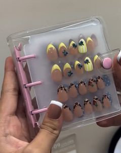 Press-On Nail Binder Book