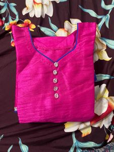 Vibrant Pink kurta set