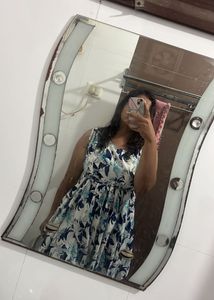 High-low western Cut Sleeve Dress (unworn)