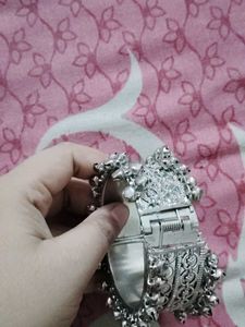 Oxidized Silver Bracelet