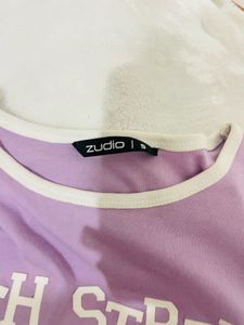 Cute Purple Graphic Tee