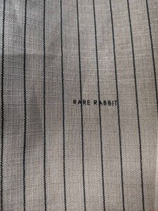 rarerabbit Men's Striped Casual Shirt