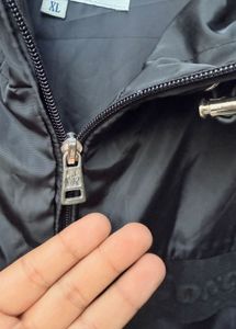 Moncler Black Hooded Jacket