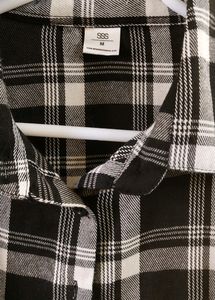 Cropped Plaid Flannel