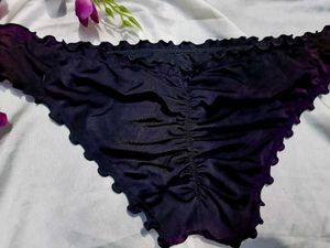 🇳🇿💫🎀Shades &amp; shore Black Ruffled Briefs