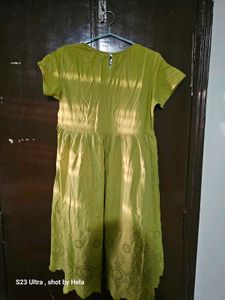 Green Casual Dress