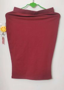 London Belly, Maroon Co-ord Set For Women