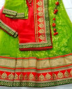 [Free Delivery]🌺Pretty Lehanga Set