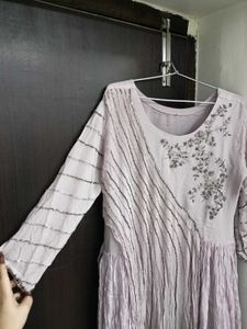 Elegant Light Levender Gown