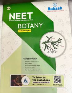 Aakash NEET Botany Study Package (Set of 4 Books)