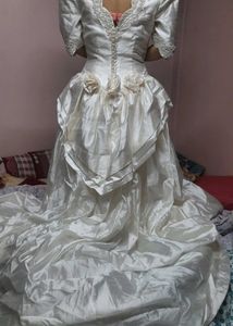Off White Gown