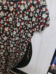 Floral Print Midi Dress