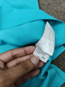 Puma Blue Polo T-Shirt