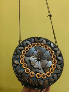 #not used#Unique Round Clutch Bag