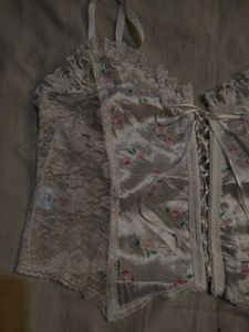 Vintage floral lacey top