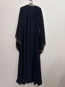 Elegant Black Abaya Gown