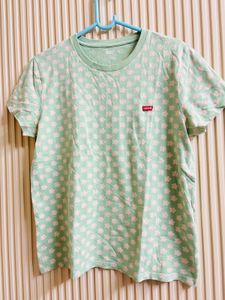 Levi's Pastel Green Floral T-Shirt