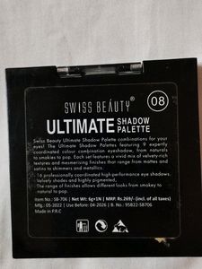 Swiss Beauty Eyeshadow Palette