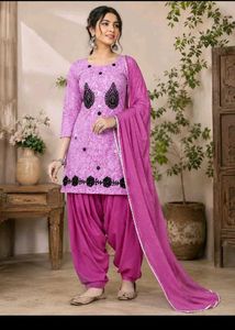 unstitched Kurta Set