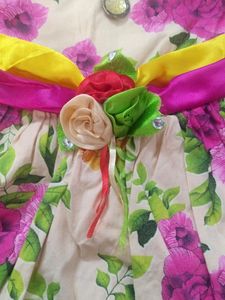 3 Cute 'Fun' Appliqued Baby Dresses