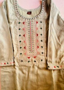 Embroidered Kurta