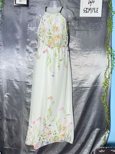 Espirit Party wear  Flowy Floral Print Maxi Dress