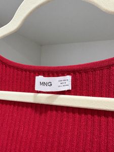 Mango Ribbed Dress