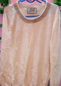 Peach Sweater