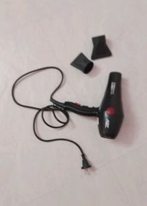 Compact Professional Hair Dryer with 2 Styling Att