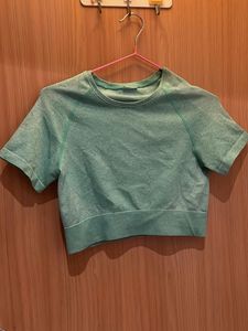 Decathlon Sporty Crop Top | Gym Wear 💚