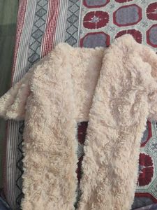 Pink Faux Fur Cardigan For 8 Yr Girl