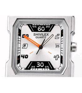Stylish Men's Silver Quartz Watch