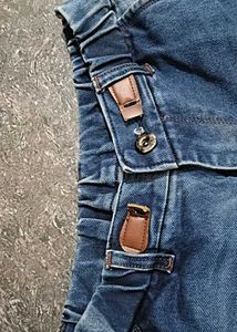 Stylish Men's Ripped Blue Denim Jeans