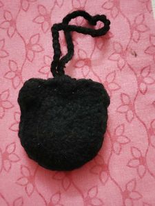147.Cute Black Cat Keychain/Bag Charm