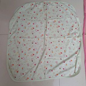 Set of 2 pure cotton sheet/ swaddle/ crib cloth