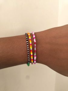 Demon Slayer Beaded Bracelet Set