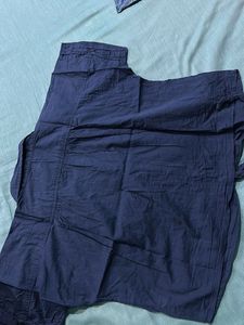 Classic Navy Blue Kurta