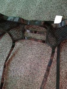 Black Fishnet Garter belt