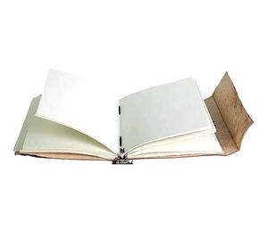 Vintage Leather Journal with Gemstone