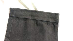 Korean Made Slim Fit Black Trousers