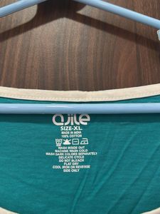 Teal Graphic Tee